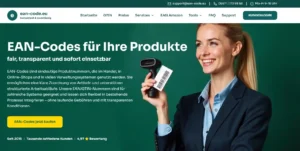 EAN-CODE.EU Seröse Anbieter von EAN Nummern